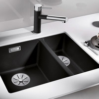 Blanco Becken SUBLINE 340/160-U SILGRANIT, Hauptbecken rechts