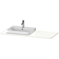 Duravit Waschtisch-Konsole Happy D.2 Plus, 130 x 55 cm, mit 1 Ausschnitt