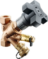 Oventrop Stangregulierventil Hydrocontrol VTR, PN 25, Set 3 = 1 Messventil, Kugelhahn