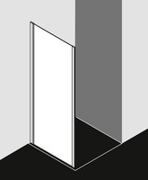 FORMAT Basic Ganzglas-Seitenwand, Echtglas klar