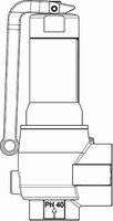 Pneumatex Sicherheitsventil, DN 40