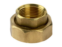 Bender Abgangsverschraubung, Messing, für Stahlrohr