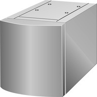 BOSCH Warmwasserspeicher, liegend, eckig, weiß