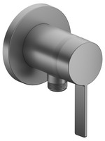 KEUCO Fertigmontageset IXMO SOLO Pure, UP-Brause-Einhebelmischer, Schlauchanschluss, rund