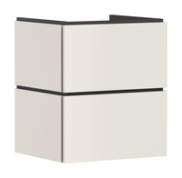 hansgrohe Waschtischunterschrank Xilesa E, 530 x 470 mm, 2 Schubkästen, für Waschtisch