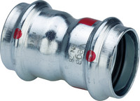 Viega Muffe Prestabo 1115, Stahl unlegiert, SC-Contur