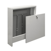 Flamco Aufputz-Verteilerschrank EXCLUSIV, verkehrsweiß RAL 9016