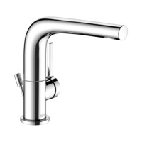 KEUCO Waschtisch-Einhebelmischer 150 Edition 400, Ausladung 153 mm, schwenkbar, mit Ablaufgarnitur