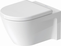 Duravit Wand-Tiefspül-WC Starck 2, 36,5 x 54 cm, 4,5 l