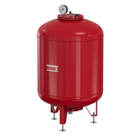 Flamco Membran-Druckausdehnungsgefäß FLEXCON M, Vordruck 3 bar, rot
