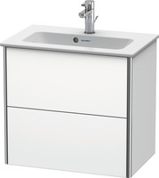 Duravit Waschtisch-Unterschrank Compact XSquare, 2 Schubkästen, wandhängend