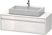 Duravit Waschtisch-Unterschrank Ketho, für Aufsatzbecken mittig, 1 Auszug, wandhängend
