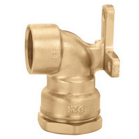 Caleffi Winkelverschraubung, Messing, mit Wandscheibe, für PE-Kunststoffrohre