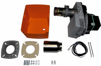 Wolf Ölgebläsebrenner Premio, Leistung warm eingestellt