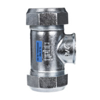 Gebo Verschraubung T Serie 151, Abgang IG, mit EPDM-Dichtung, für Stahlrohr
