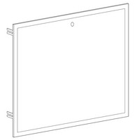 Danfoss Estrichprallblech UnoFloor, Tür und Rahmen-Set