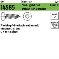 ISO 14585 Linsen-Blechschrauben mit Innensechsrund