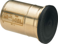 Viega Gasströmungswächter Geopress 9654.2, Rotguss, 100 mbar-5 bar, Typ B in Stützhülse