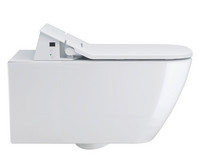 Duravit Wand-Tiefspül-WC Happy D.2, 37 x 62 cm, 4,5 l, Rimless