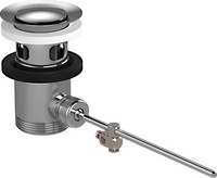 hansgrohe Ablaufgarnitur, mit Zugstange, für Waschtisch- und Bidetmischer