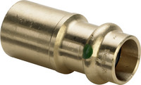 Viega Reduzierstück Sanpress 2215.1, Siliziumbronze, SC-Contur, Einsteckende