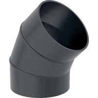 Geberit Segmentbogen PE, 45°, PE-HD