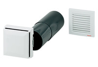 Maico Außenluftdurchlass, stufenlos regulierbar, weiß