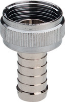 Viega Schlauchverschraubung 1811, Messing verchromt, flachdichtend