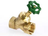 Bender Schrägsitzventil 1425, ohne Entleerung, Messing