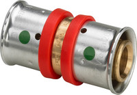 Viega Press-Kupplung Fonterra 1223, Rotguss, mit SC-Contur