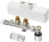 Oventrop Anschlussset Multiblock T-RTL, Eckform