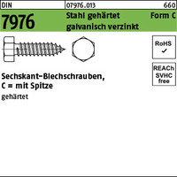 DIN  7976 Sechskant-Blechschrauben