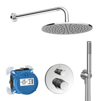 Ideal-Standard Armaturenpaket Ceratherm T 100, UP-Brausethermostat