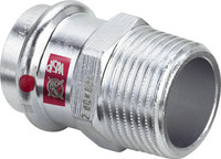 Viega Übergangsstück Prestabo 1111, Stahl unlegiert, SC-Contur, Mehrkant