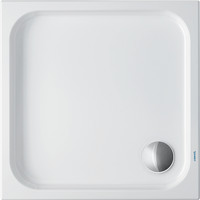 Duravit Quadrat-Duschwanne D-Code, Antislip, weiß