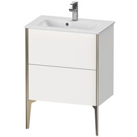 Duravit Waschtisch-Unterschrank XViu Compact, 2 Auszüge, stehend, champagner matt