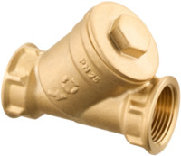 Oventrop Schmutzfänger, PN 25, Innengewinde, 600 my, Messing