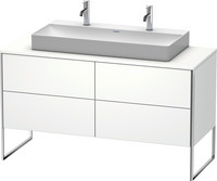 Duravit Waschtisch-Unterschrank XSquare, 140 x 54,8 x 77,8 cm, 4 Schubkästen, stehend