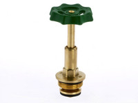 Bender Fettkammeroberteil 1212, steigende Spindel, für Freistromventil, Messing