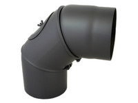 Bertrams Bogen, drehbar, mit Tür, gussgrau