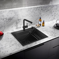 Blanco Becken ETAGON 6 SILGRANIT, mit Ablauffernbedienung mit Zugknopf, mit Zubehör