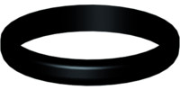 Almeva Muffendichtung, schwarz