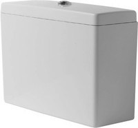 Duravit Spülkasten Starck 3, 47,5 x 21 cm, 6/3 l, Anschluss links/rechts