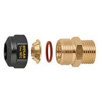 Caleffi Anschlussverschraubung, mit O-Ring-Dichtung, für Solaranlagen