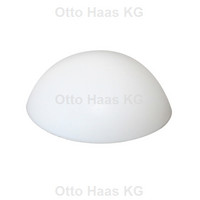 HAAS Wand-Türpuffer, Halbkugel, Außendurchmesser 32 mm, Kunststoff