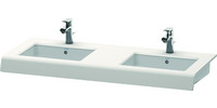 Duravit Waschtisch-Konsole DuraStyle, 80-200 x 55 x 10 cm, 2 Ausschnitte