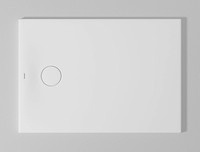 Duravit Rechteck-Duschwanne Tempano, bodenbündig, weiß