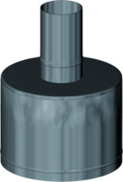 Almeva Mündungsabschluss LAM, PPH/Edelstahl matt