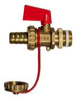 Afriso KFE-Hahn, G 1/2, PTFE-Dichtring