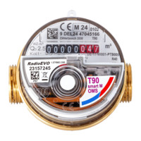 FORMAT Tec AP-Wasserzähler smart M OMS, kaltwarm, mit integriertem Funk